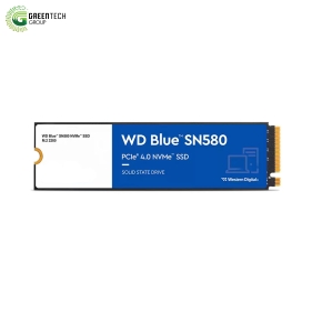 Western Ổ cứng SSD| 500GB| WDS500G3B0E| SN580 BLUE| M.2 PCIE| NVME 4X4