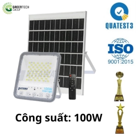 Đèn Pha Năng Lượng Mặt Trời| DP111| 100W