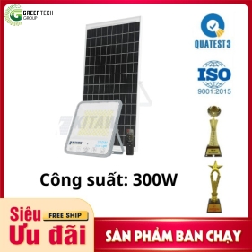 Đèn Pha Năng Lượng Mặt Trời| DP113| 300W