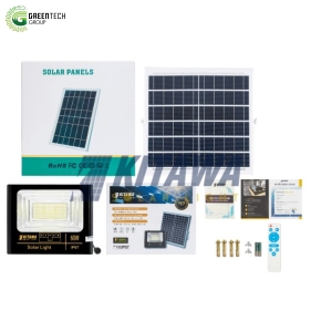 Đèn pha Năng Lượng Mặt Trời| DP160| 60W| vỏ nhựa