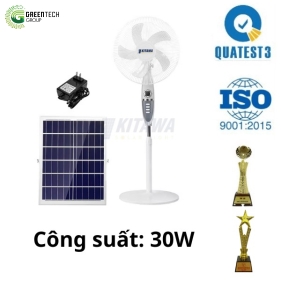 Quạt Năng Lượng Mặt Trời| KQ11.30| 30W