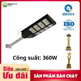 Đèn Năng Lượng Mặt Trời Liền Thể| LT5360| 360W