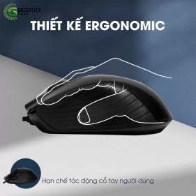 Chuột máy tính dây rút Zadez M-215 Black 