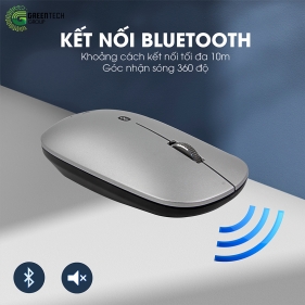 Chuột máy tính Bluetooth ZADEZ M-371 silver
