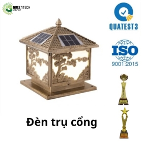 Đèn Trụ Cổng Năng Lượng Mặt Trời| SV283